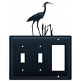 thumbnail image 1 of Village Wrought Iron ESSG-133 Switch Cover Triple - Heron, 1 of 2