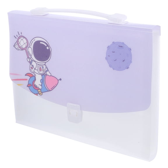 KALLORY Expandable Document Folder with Handle for Efficient and Organized File Storage and Office Use