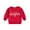 Red, variant on Curuila Toddler Boys Girls Tops Valentine'S Day Letter Print Long Sleeve Crew Neck Clothes Beige Size 18-24 Months