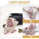 thumbnail image 5 of unbranded Llavero Animal Creativo De Metal Rosa Con Colgante De Ideal Para Decorar Llaves O Accesorios, 5 of 6