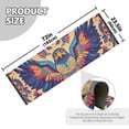 thumbnail image 5 of Yayeee Runner Rug for Bedroom 2'x6' Machine Washable Hallway Non Slip Mat, Colorful Abstract Eagle, 5 of 8