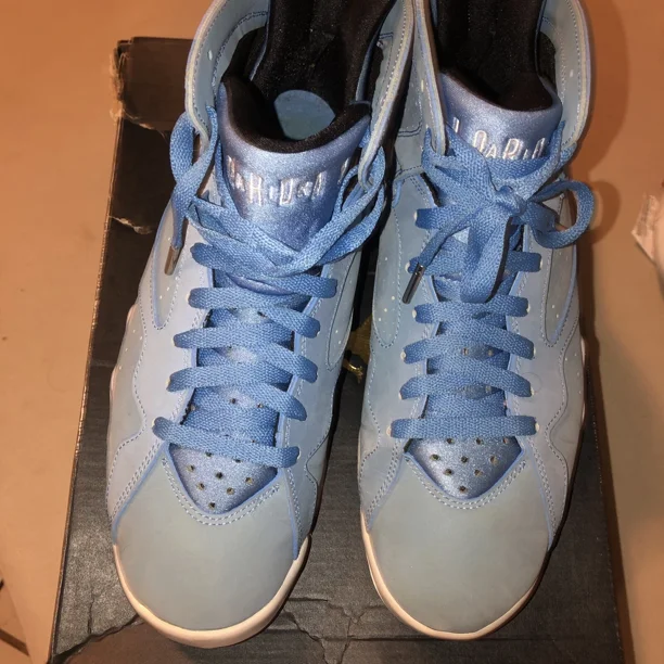 Ni - ke 7??Ni - ke Air Jordan 7 VII Retro Pantone University Blue 304775-400 Mens 8.5