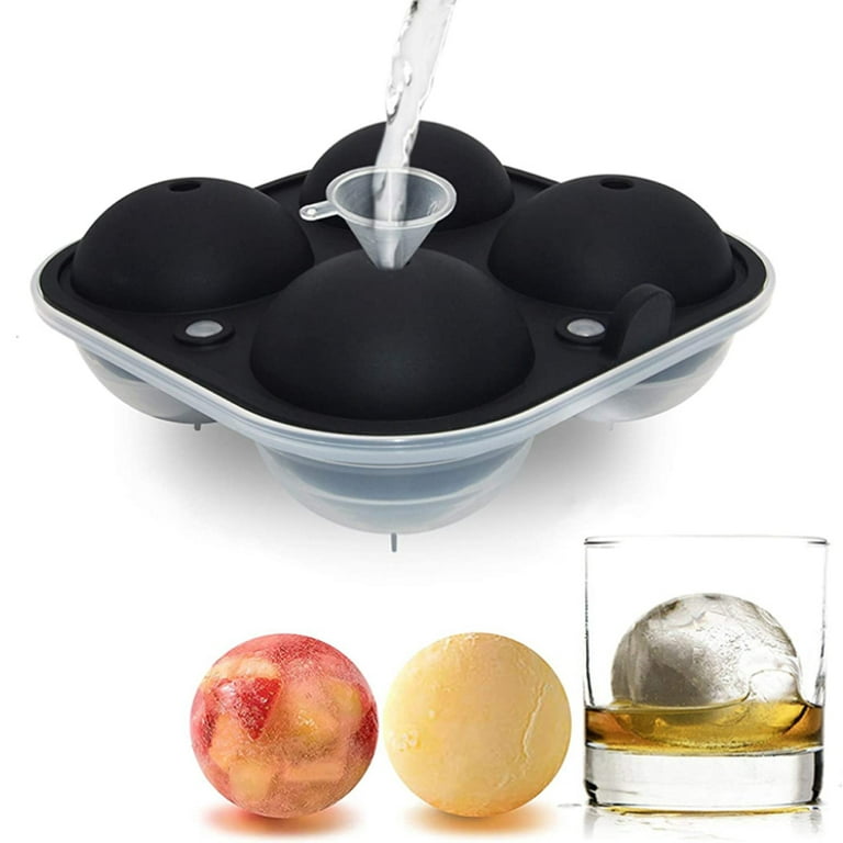 2x Silicone Ice Cube Tray Death Star Ice Mold Ball Maker Silicone