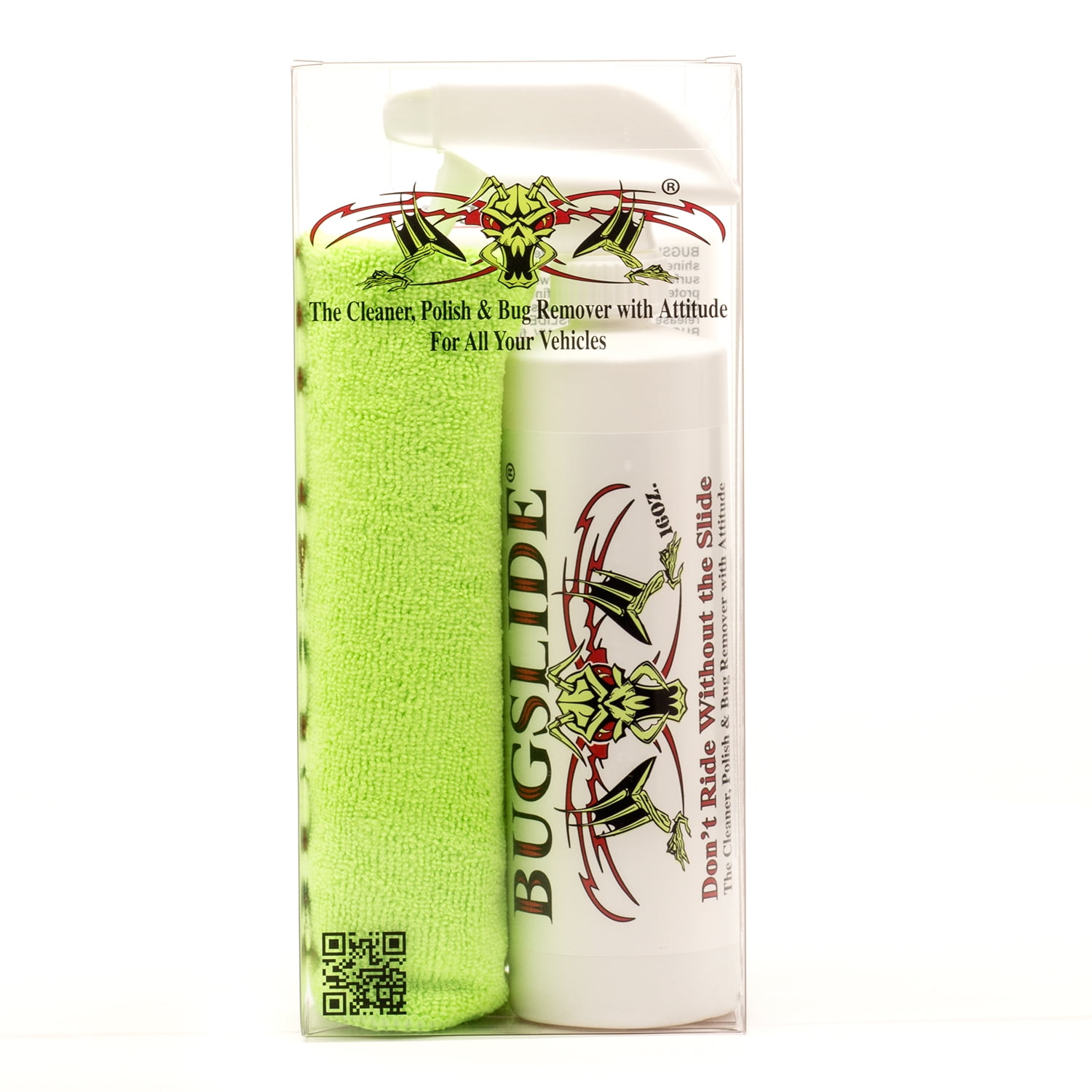 BugSlide Cleaner and Bug Remover 16oz Trigger Spray Bottle