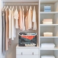 thumbnail image 4 of Yayeee Collapsible Cube Storage Bin with Lid Fabric Closet Decorative Basket with Handles, Mountains at Dawn, 4 of 7