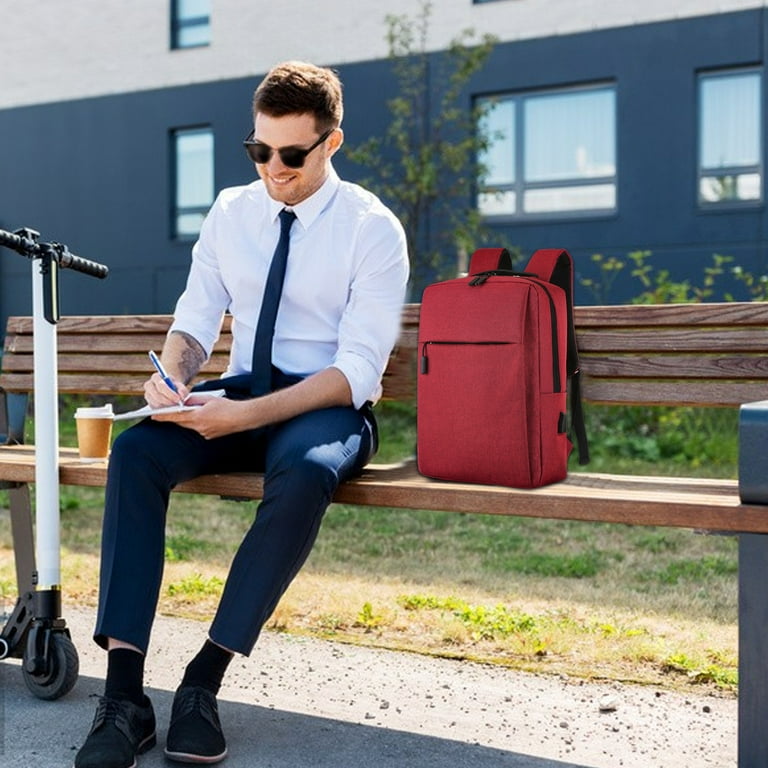 Beautynvta Laptop Backpack, Business Slim Backpack, Lightweight