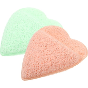2 Pcs Cleansing Gloves Makeup Sponge Face Scrub Face Sponges Face Exfoliator Sponge