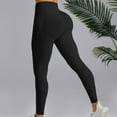 thumbnail image 3 of REALiKUN Scrunch Workout Leggings for Women High Waisted Butt Lifting V Back Waist Seamless Gym Yoga Leggings, 3 of 8