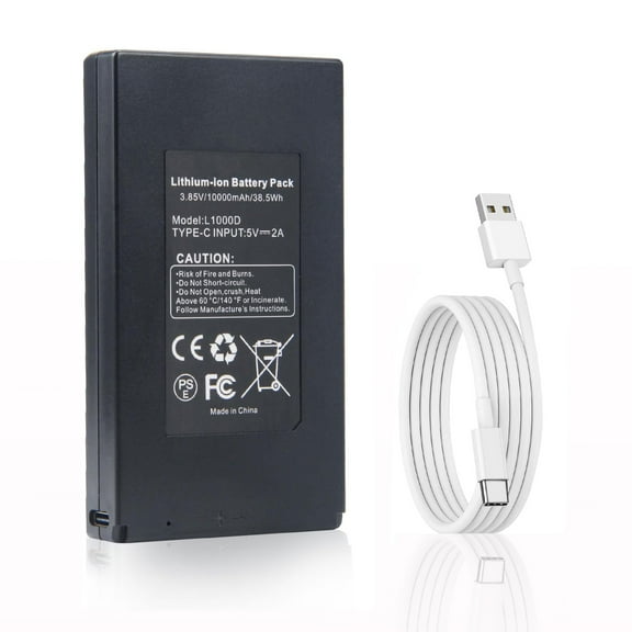 10000mAh E6P Hunting Camera Battery Pack for Gradepro Trail Camera E6P E8P E8PWF E6PCF X60P X60PMB 3.85V