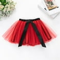 thumbnail image 2 of Gubotare Big Girls Tutu Skirts Girl's Skirt Tutus Glow Tulle Dance Skirts for Party Rave Festival , Red 5-8 Years, 2 of 3
