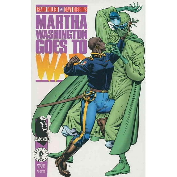 Martha Washington Goes to War #2 VF ; Dark Horse Comic Book