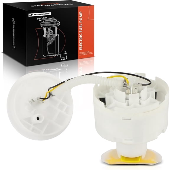 A-Premium Electric Fuel Pump Module Assembly Compatible with Audi A6 2000-2004 3.0L Volkswagen Passat 1998-2005 1.8L 2.8L with 2 Tube Ports E8368M