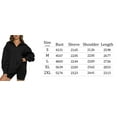 thumbnail image 5 of LVCBL Womens Hoodies Oversized Sweatshirts Half Zip Pullover Fall Fashion Outfits S-2XL, 5 of 5