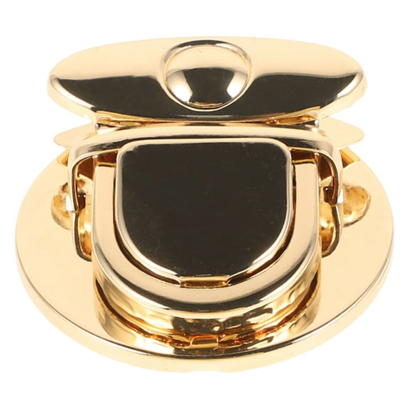 OUNONA Masteelf Tuck Lock Clasp Catch Purse Buckle Fasteners Wallet Buckle Purse Metal Clasp Locks for DIY Craft Bag Handbags Making Accessories