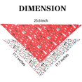thumbnail image 4 of Christmas Dog Bandanas Holiday Christmas Tree Dog Bandana Pet Scarf Merry Christmas Pet Bandana for Small Medium Dogs Cats Pets, 4 of 6