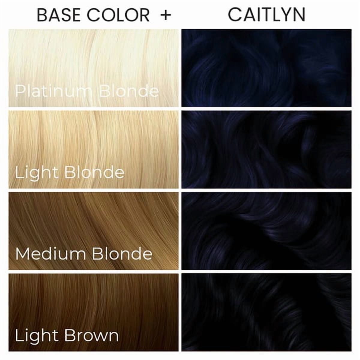 Arctic Fox Caitlyn Semi-Permanent Hair Color Deep Navy-Blue Hair Dye Color
