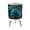 Color 4, variant on Small Trash Can with Lid 3D Beach Seashell Scallop Conch Seashells Starfish Sand 1.8 Gallon Dog Proof Trash Can Round Garbage Can Waste Bin Wastebasket for Bathroom Bedroom Living Room