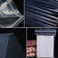 thumbnail image 4 of Ludlz Clear Zipper Reclosable Bags Small Clear Poly Plastic Storage Bags Pack of 100 Storage Bag Thick Resuable PE Clear Plastic Bag for Daily Use, 4 of 7