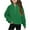 Green, variant on BLVB Girls Half Zip Sweatshirt Fleece Pullover Sweatshirts Fall Winter Clothes for Teen Girls Thumb Hole for 5-14 Years