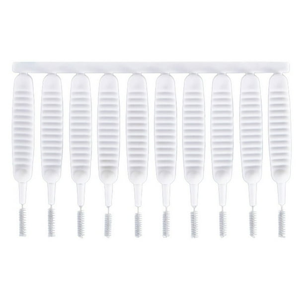 Bewildely Cepillo de limpieza en espiral, cepillos lavables de mano, removedor de polvo para Cranny, aire acondicionado, puerta, ducha, inodoro Juegos de accesorios de baño