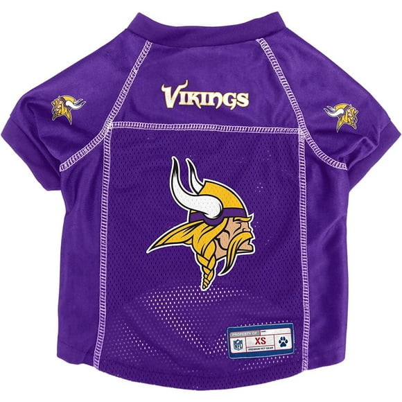 Littlearth NFL Minnesota Vikings Jersey pour Animaux de Compagnie, Moyen, Violet