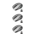 thumbnail image 1 of jesticaly Computer 2.4Ghz Wireless Optical Mouse Quick Speed Low Latency 6 Buttons Plastic Gaming Mice Desktop PC Portable Grey 3Set, 1 of 6