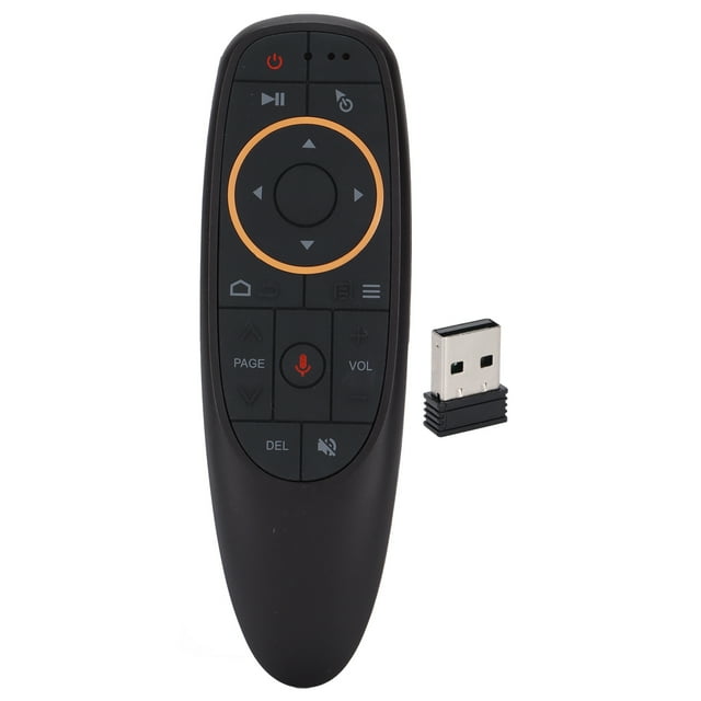 Air Mouse giroscopio incorporado Plug and Play diseño ergonómico Control preciso ratón de Control remoto para TV ordenador