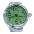 thumbnail image 3 of OPOLSKI Finger Ring Watch Multifunctional Decorative Alloy Time Display Jewelry Green, 3 of 8