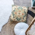 thumbnail image 3 of Pack of 2 Persian Pillow Covers 16x16 Inch, Vintage Turkish Carpet Boho Decorative Throw Pillow Covers for Home Decor Living Room Bed Couch, Green Pillowcase Set of 2, 3 of 6
