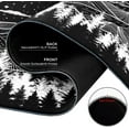 thumbnail image 5 of Black Desk Pad, Office Desk Mat, Large Mouse Pad Gaming, Waterproof Laptop DeskPad for Office and Home, Black, 31.5" x 15.7", 5 of 14