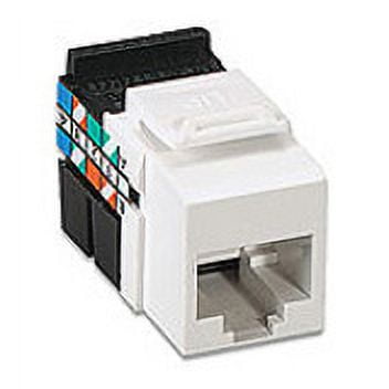 Leviton 41108-RA3 Category 3 QuickPort Connector, Almond