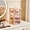 #194Pink, variant on Drawer Desktop Storage Box, Transparent Dust Free Cosmetic Organizer, Multi Layer Stationery Storage Container, Slide Out Trays, Ideal for Makeup, Beads, or Electronics