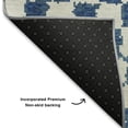 thumbnail image 5 of Addison Rugs Mayfield Premium Machine Washable Transitional Geometric Navy Rectangle Rug, 10' x 14', 5 of 7