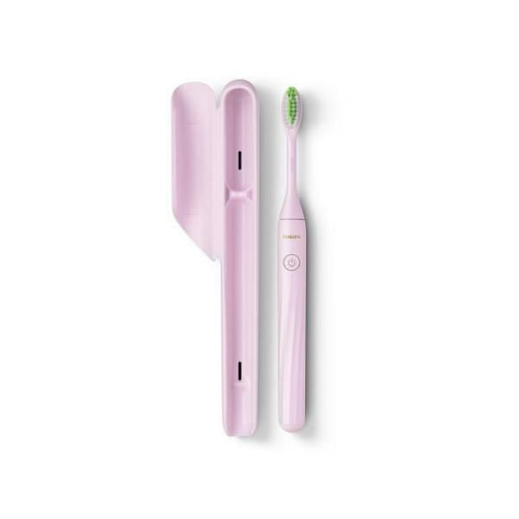 Philips One by Sonicare Battery Toothbrush, Manhattan Pink, HY1100