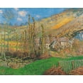 thumbnail image 2 of Monet, Claude 17x15 White Modern Wood Framed Museum Art Print Titled - Winter Landscape at the Val de Falaise (Giverny), 2 of 4