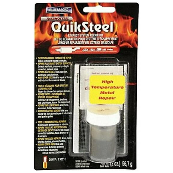 Blue Magic Crack Repair Kit,High Temp,Dark Gray 18022KTRI