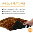 thumbnail image 4 of K&H Pet Products Self-Warming Crate Pad Mocha X-Small 14 X 22 Inches, 4 of 10