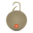 thumbnail image 1 of JBL Clip 3, Desert Sand - Altavoz Bluetooth resistente al agua, duradero y portátil - Hasta 10 horas de reproducción - Incluye altavoz con cancelación de ruido y transmisión inalámbrica, 1 of 5