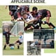 thumbnail image 5 of Paquete de 2 calcetines de fútbol, softbol y béisbol para jóvenes, niños y adultos, calcetines multideportivos (blancos), 5 of 5