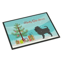 Carolines Treasures BB2966MAT Affenpinscher Merry Christmas Tree Door Mat Indoor Rug or Outdoor Welcome Mat 18x27