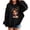 0#$-Black1294, variant on Hiijoy Girls Graphic Hoodies Casual Sweatshirts Drop Shoulder Pullovers, Black, Sizes 3-10