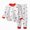 H01-White, variant on TOWED22 Toddler Baby Boy Football Outfits 6 12 18 24 Months 2T 3T 4T 5T 6T Clothes Game Day Sweatshirt   Pants Waffle Set Fall Size:6-12 M,Color:Blue