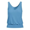 thumbnail image 2 of Dellytop Women V-Neck Sleeveless Tunic Knit Tank Top, 2 of 3