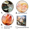 thumbnail image 3 of Designart "Fauvist Blossoms Of Lotus I" Lotus Floater Framed Wall Decor, 3 of 5