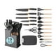 thumbnail image 1 of Utensilios De Cocina Silicona Juego De Cuchillo 19 Set Negro, 1 of 3