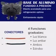 thumbnail image 4 of Faro Lupa Led Buho Bicolor Color Auxiliar Niebla Moto, 4 of 8