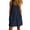 Navy, variant on Lovzfmll Tank Dress for Women, Crew Neck Sleeveless, Casual Mini Dress Beige, S