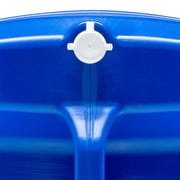 WaterPrepared ReadyJug 7 Gal Stackable Water Storage Container with Spigot, Blue, 2 Pack