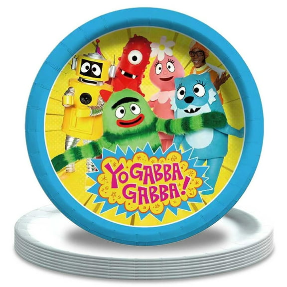 Paper Plates Birthday Decorations Party Supplies Tableware Disposable Dinnerware