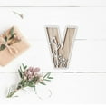 thumbnail image 3 of Yoloke Wooden Letters for Wall Decor, Flowered Paintable Wooden Nursery Letters for Crafts Wood Alphabet Letter for Birthday Name Sign Wedding Home Decoration, 3 of 4